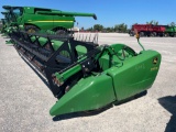 640FD JOHN DEERE FLEX DRAPER PLATFORM (DAMAGED)