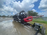FD75-S MACDON FLEX DRAPER, CASE IH ADAPTER