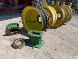 SET OF DUAL RIMS AND SPACERS
