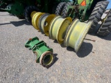 SET OF DUAL RIMS AND SPACERS