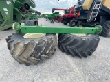 AXLE AND (2) WHEELS FOR 1080 BRENT GRAIN CART