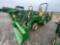 3025E JOHN DEERE TRACTOR WITH 300E LOADER