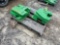 PALLET OF JOHN DEERE WEIGHTS