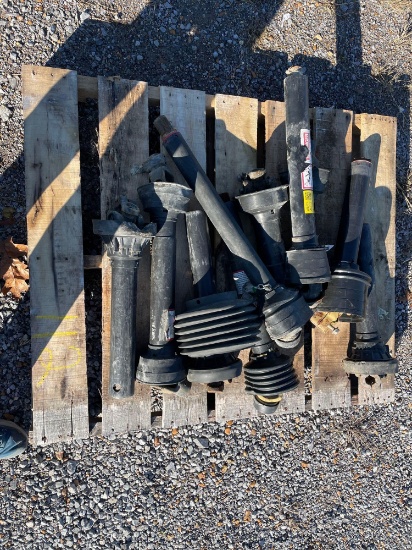 PALLET OF SHAFTS