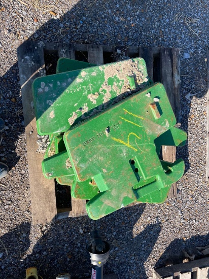 PALLET OF WEIGHTS