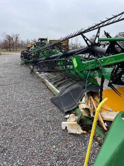 HD40R JOHN DEERE HINGED DRAPER PLATFORM