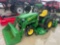 2520 JOHN DEERE TRACTOR, 200CX LOADER, 620 MOWER DECK