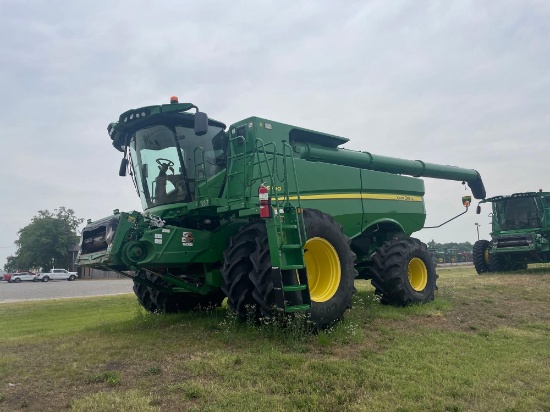S780 JOHN DEERE COMBINE, 2019 YR.,