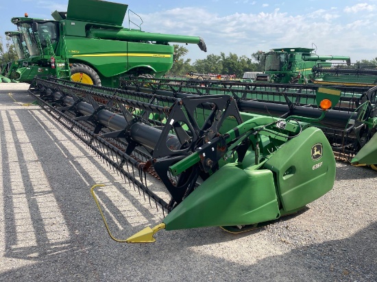 635F JOHN DEERE PLATFORM, 2010 YR.