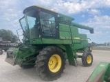 7720 TURBO JOHN DEERE COMBINE, 1984 YR.