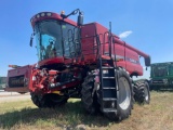 7120 CASE IH COMBINE, 2010 YR.