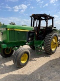 4760 JOHN DEERE TRACTOR, FIRE DAMAGE (SALVAGE)