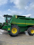 9770 STS JOHN DEERE COMBINE, 2007 YR.