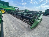 635FD JOHN DEERE FLEX DRAPER PLATFORM (FIRE DAMAGE)