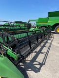 640FD JOHN DEERE FLEX DRAPER PLATFORM, 2012 YR.
