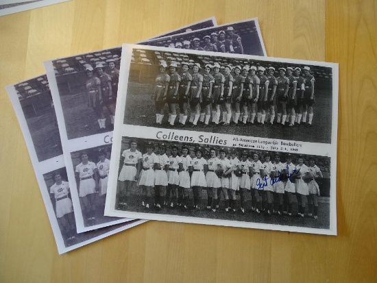 AAGPBL 1949 Team Photographs