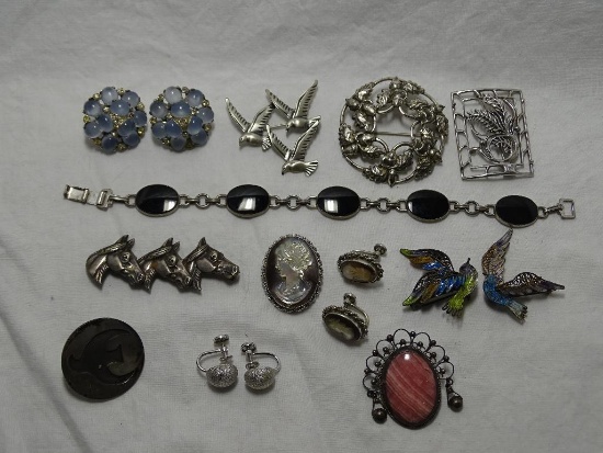 Grouping of Sterling Jewelry