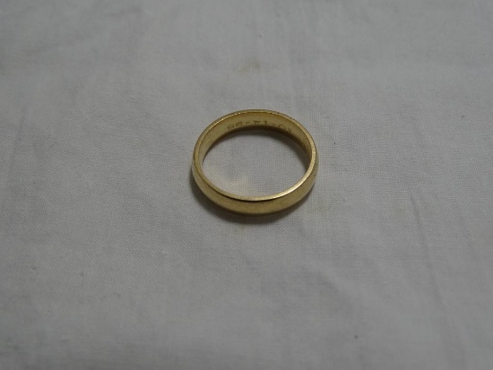 Gold Wedding Band