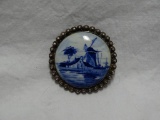 Early Delft Brooch