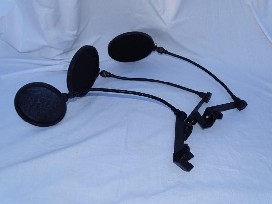 Three Micro-Mesh Screen Pop Filters