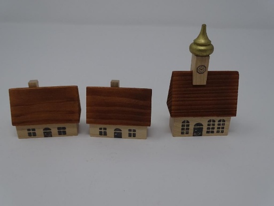 Church and Two Houses