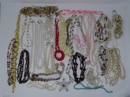 Beaded Necklace Lot