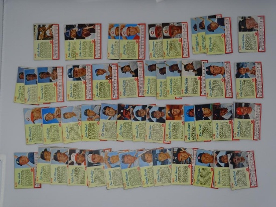 Assorted 1962 Post Cereal Cards