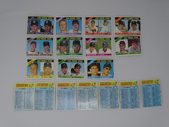 1966 Topps Rookie Cards and Checklists