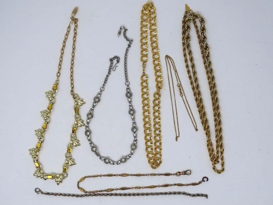 Costume Necklaces and Bracelet