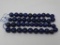 Two strands of chunky beads