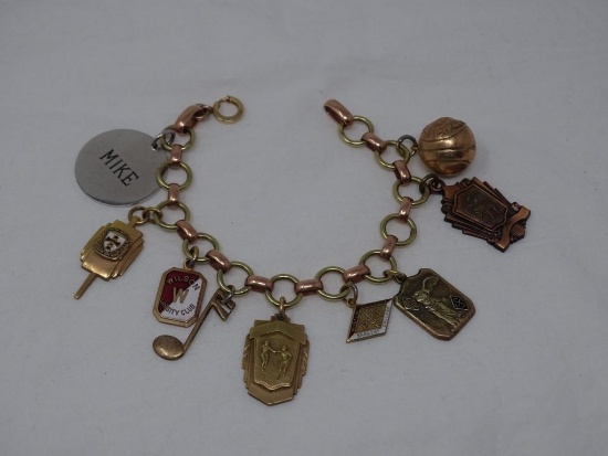 1950's Charm bracelet