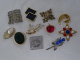 Costume brooches