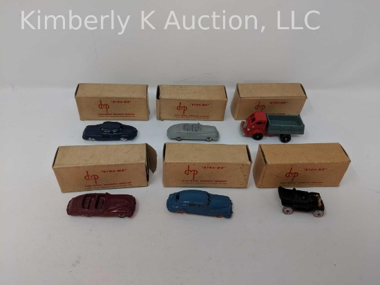 "DYNO - MO" toy cast metal cars and truck in orig. boxes