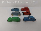 6 TOOTSIETOY toy cars