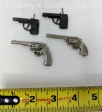 2 Miniature toy pistols