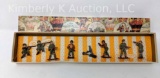 Crescent Toys boxed toy soldier set
