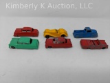 6 TOOTSIE TOY toy cars