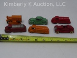 6 TOOTSIE TOY toy cars & trucks