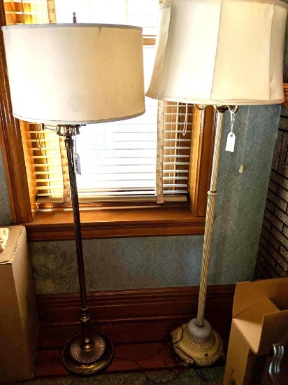 2 Floor lamps (PICK UP ONLY)