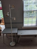 2 Tables and floor lamp (Pick-up only)