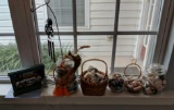 Sea shell collection, marbles and other decorative items (Pick-up only)