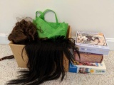 Puzzle and wig lot (Pick-up only)