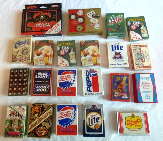 Playing Cards-Beverages