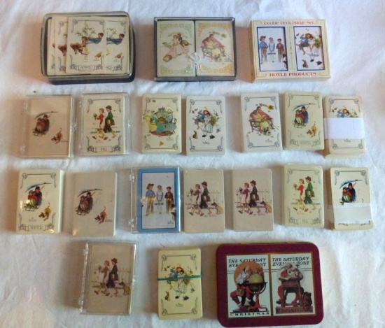 Playing Cards-Norman Rockwell Designs
