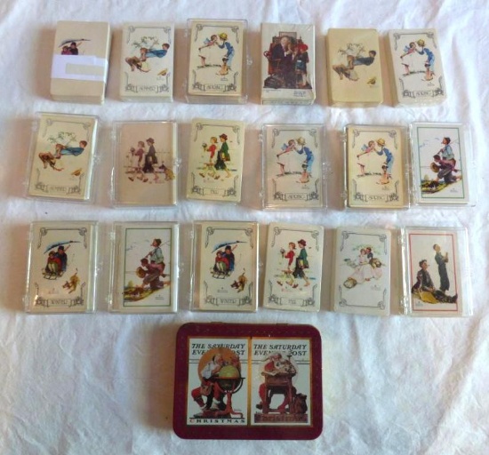 Playing Cards-Norman Rockwell Designs