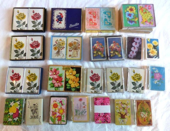 Playing Cards-Florals