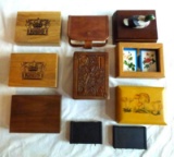 Wood & Vinyl Card Cases