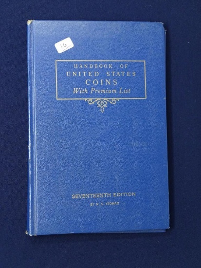 1960 Blue Yeoman Coin Book