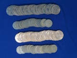 G.B. 1/2 Pennies, 54 pcs., 1903-64, 30 different dates; G.B. Pennies, 41 pcs. 1860-1898, most AG,