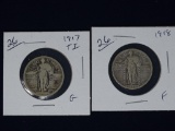 Standing Quarters 1917 TI G, 1918 F
